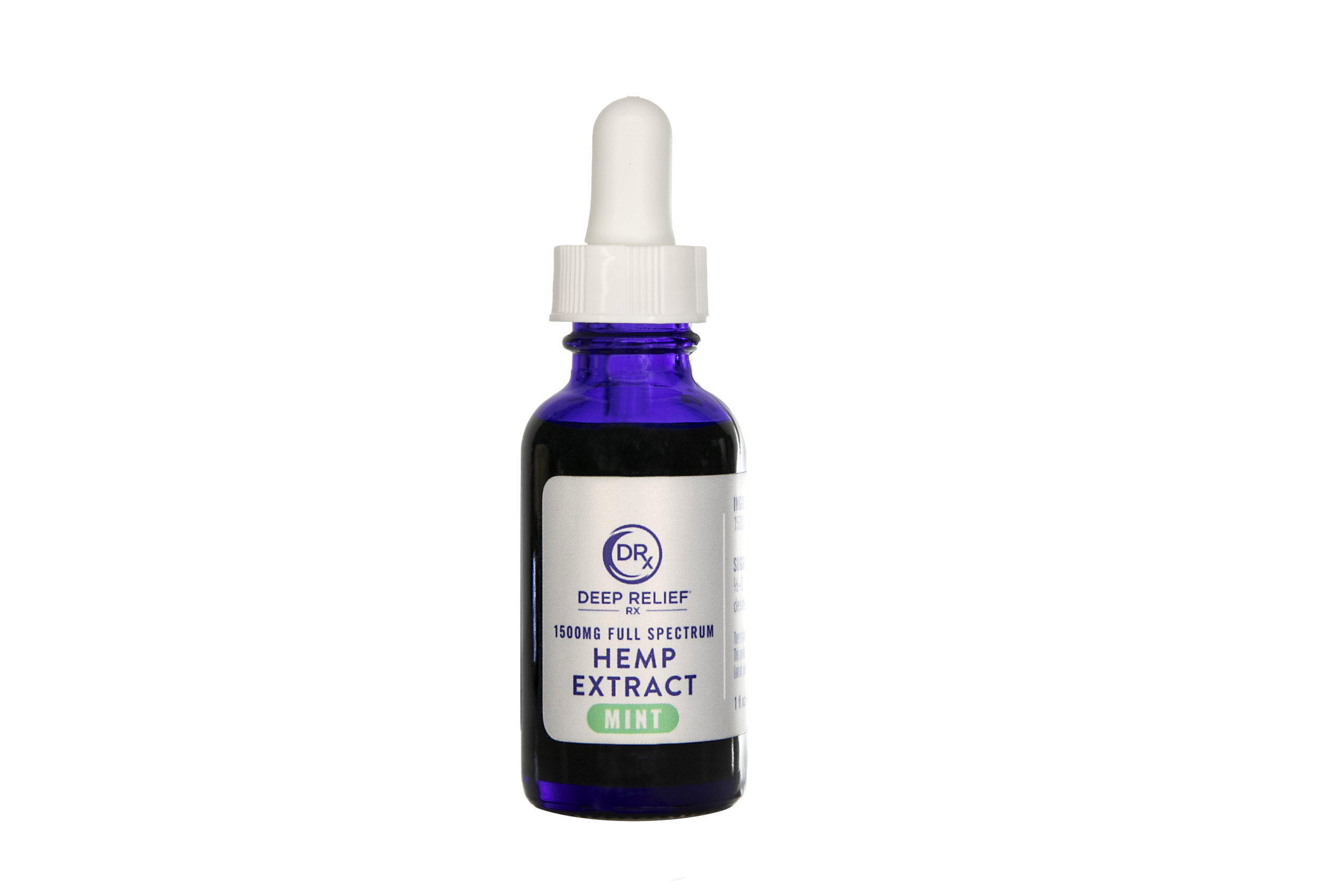 DRx CBD Tincture – Mint – 1500mg (1 fl oz)